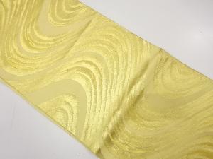 アンティーク　流水模様織り出し袋帯（材料）